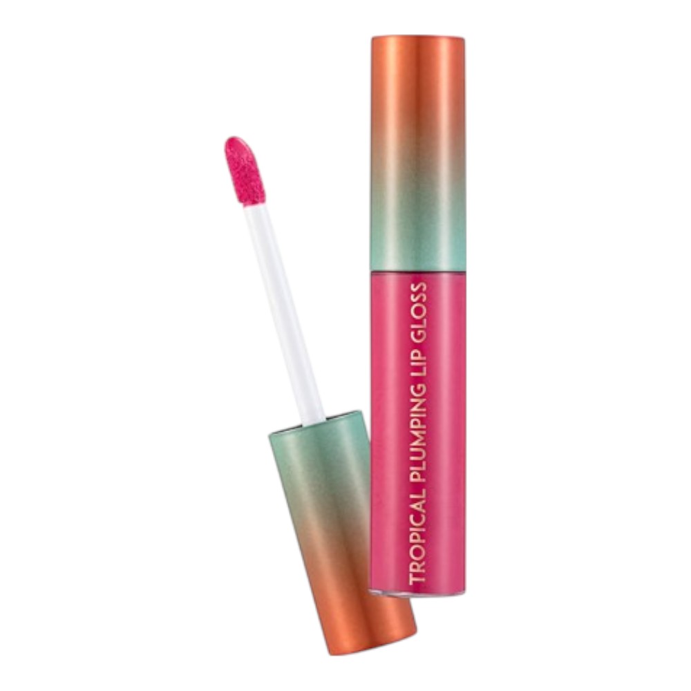 Flormar Tropical Plumping Lip Gloss - 01 Electric Fuchsia