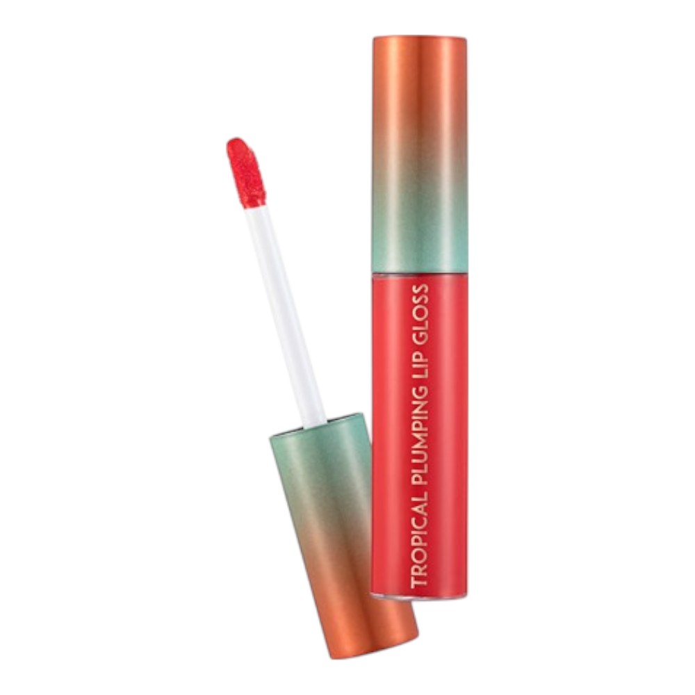 Flormar Tropical Plumping Lip Gloss - 04 Orange Sunrise