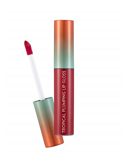 Flormar Tropical Plumping Lip Gloss - 05 Vibrant Red