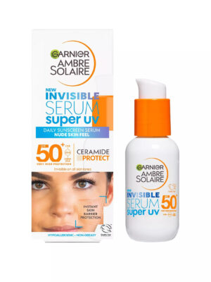 Garnier Ambre Solaire SPF 50 Super UV Invisible Face Serum 30ml