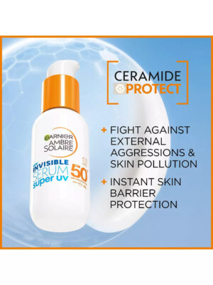 Garnier Ambre Solaire SPF 50 Super UV Invisible Face Serum 30ml