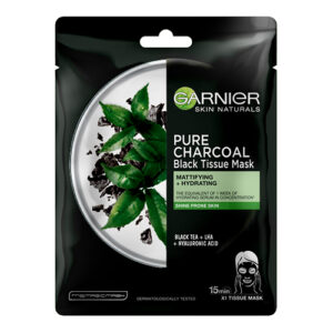 Garnier Skin Naturals Pure Charcoal Black Tissue Mask 28g