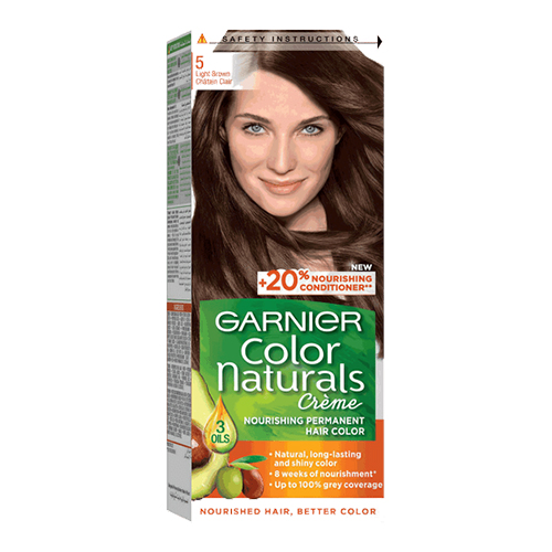 Garnier Color Naturals Creme Hair Color - 5 Light Brown