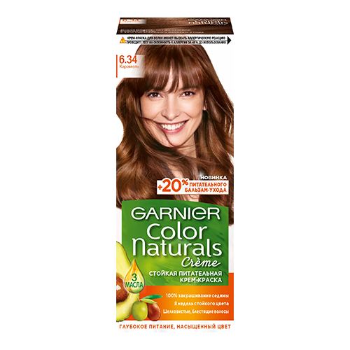 Garnier Color Naturals Creme Hair Color - 6.34 Chocolate