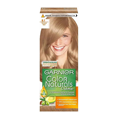 Garnier Color Naturals Creme Hair Color - 8.1 Light Ash Blonde