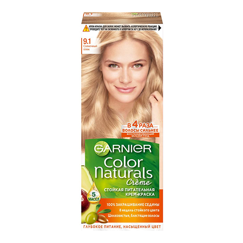 Garnier Color Naturals Creme Hair Color - 9.1 Extra Light Ash Blonde