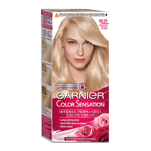 Garnier Color Sensation Hair Color Cream - 10.21 Delicate Pearly Blond