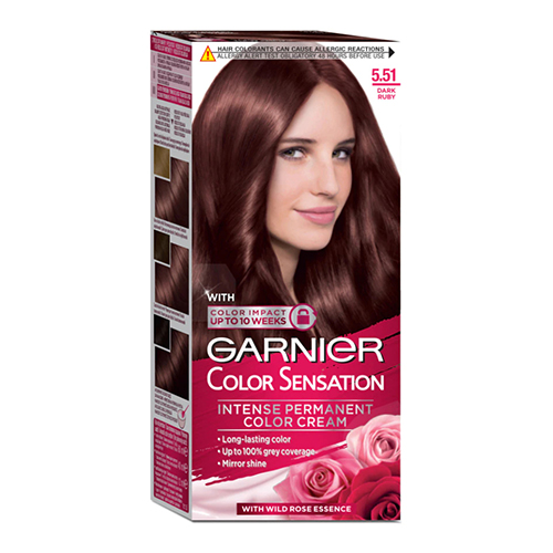 Garnier Color Sensation Hair Color Cream - 5.51 Dark Ruby