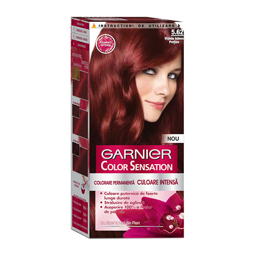 Garnier Color Sensation Hair Color Cream - 5.62 Intense Precious Garnet