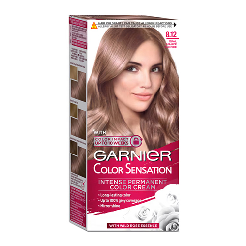 Garnier Color Sensation Hair Color Cream - 8.12 Opal Mauve Blonde