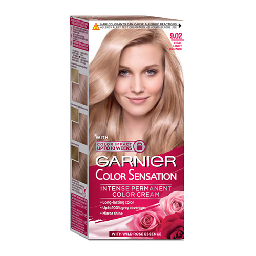 Garnier Color Sensation Hair Color Cream - 9.02 Opal Light Blonde