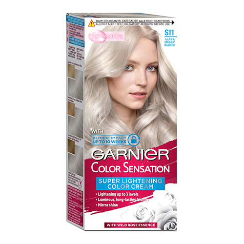 Garnier Color Sensation Hair Color Cream - S11 Ultra Smoky Blond