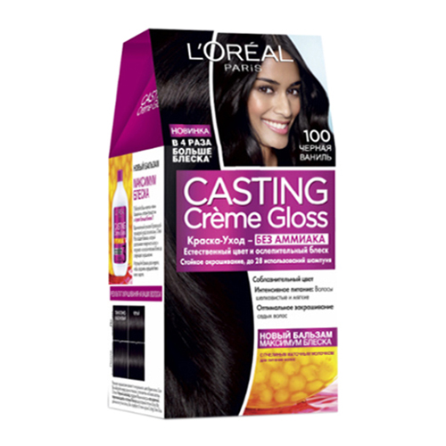 L'Oreal Paris Casting Creme Gloss - 100 Black Licorice