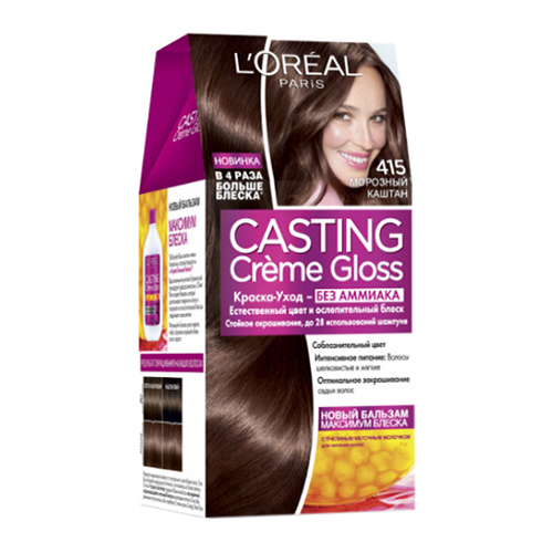 L'Oreal Paris Casting Creme Gloss - 415 Maron Glace