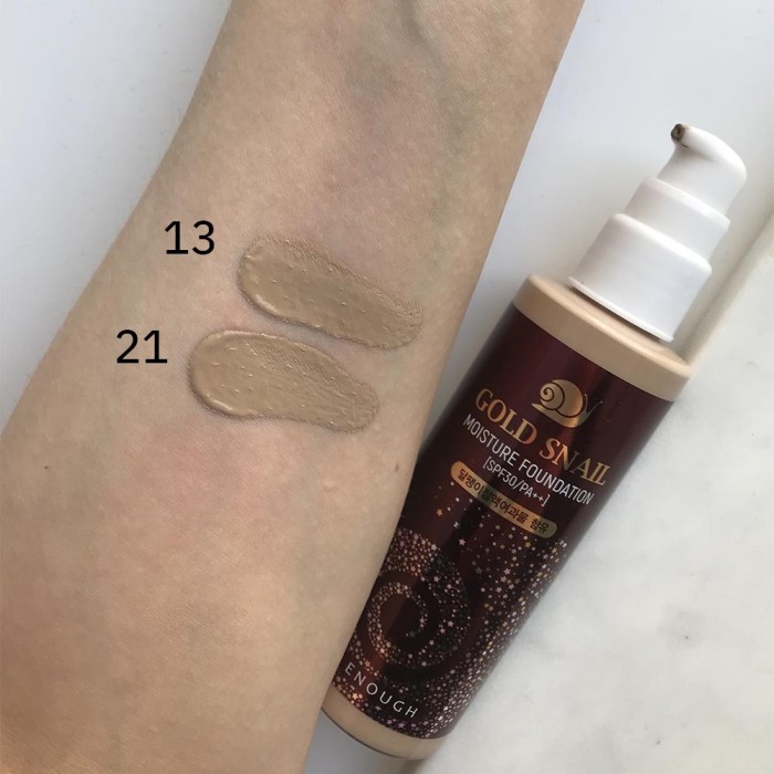 Enough Gold Snail Moisture Foundation - Nr 13