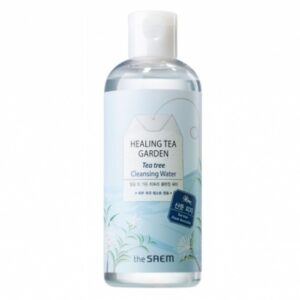 the SAEM Healing Tea Garden Tea Tree Cleansing Water 300 ml