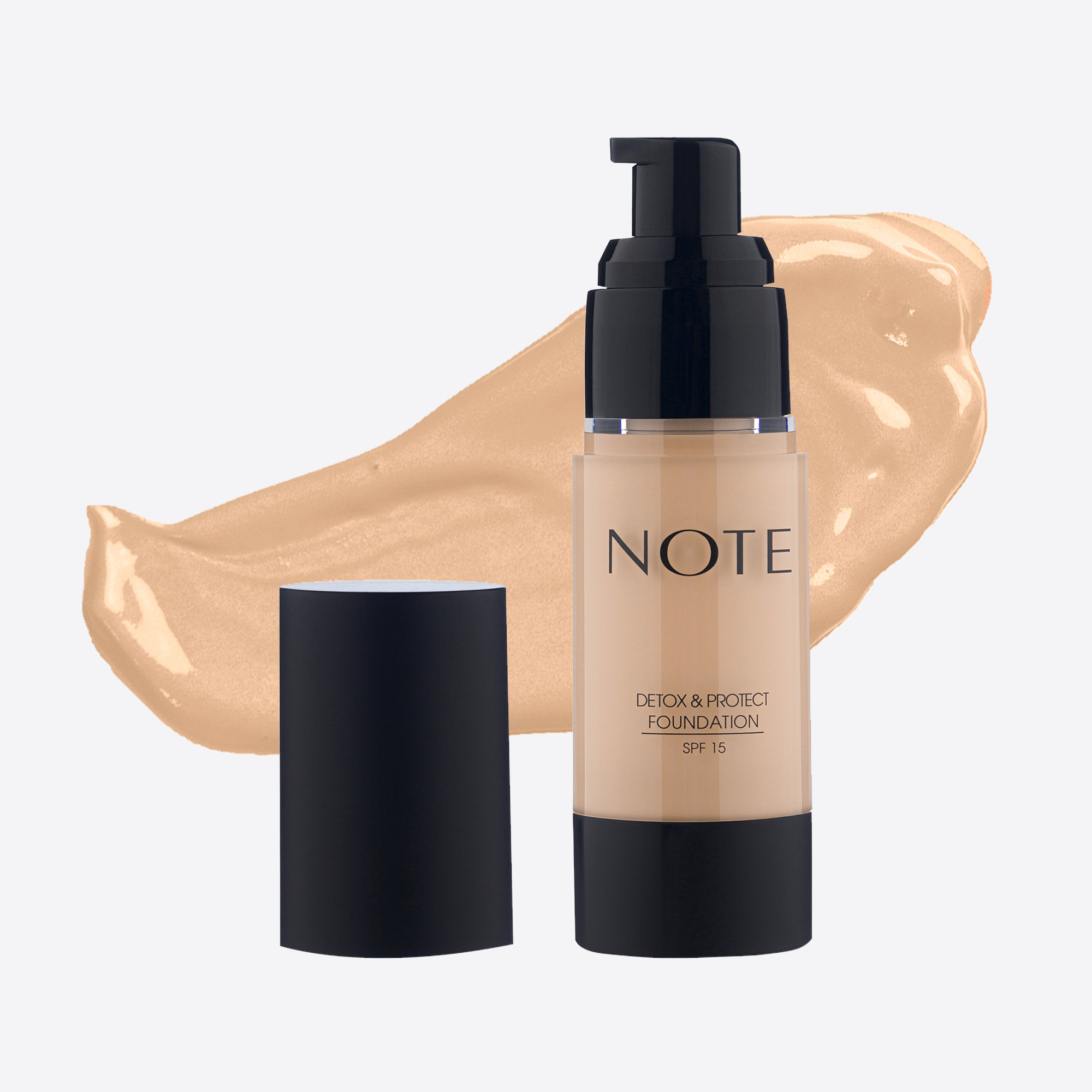 Note Detox And Protect Foundation - 01 Beige