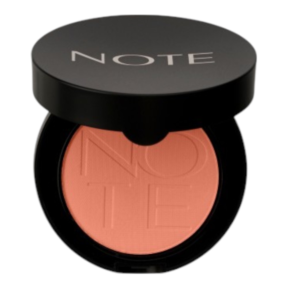Note Luminous Silk Compact Blusher - 04 Soft Peach