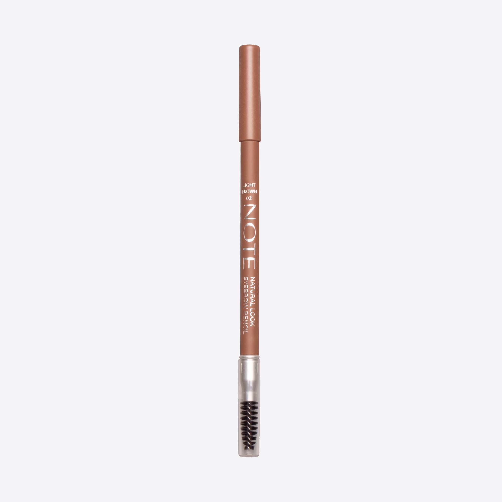 Note Natural Look Eyebrow Pencil - 02 Light Brown