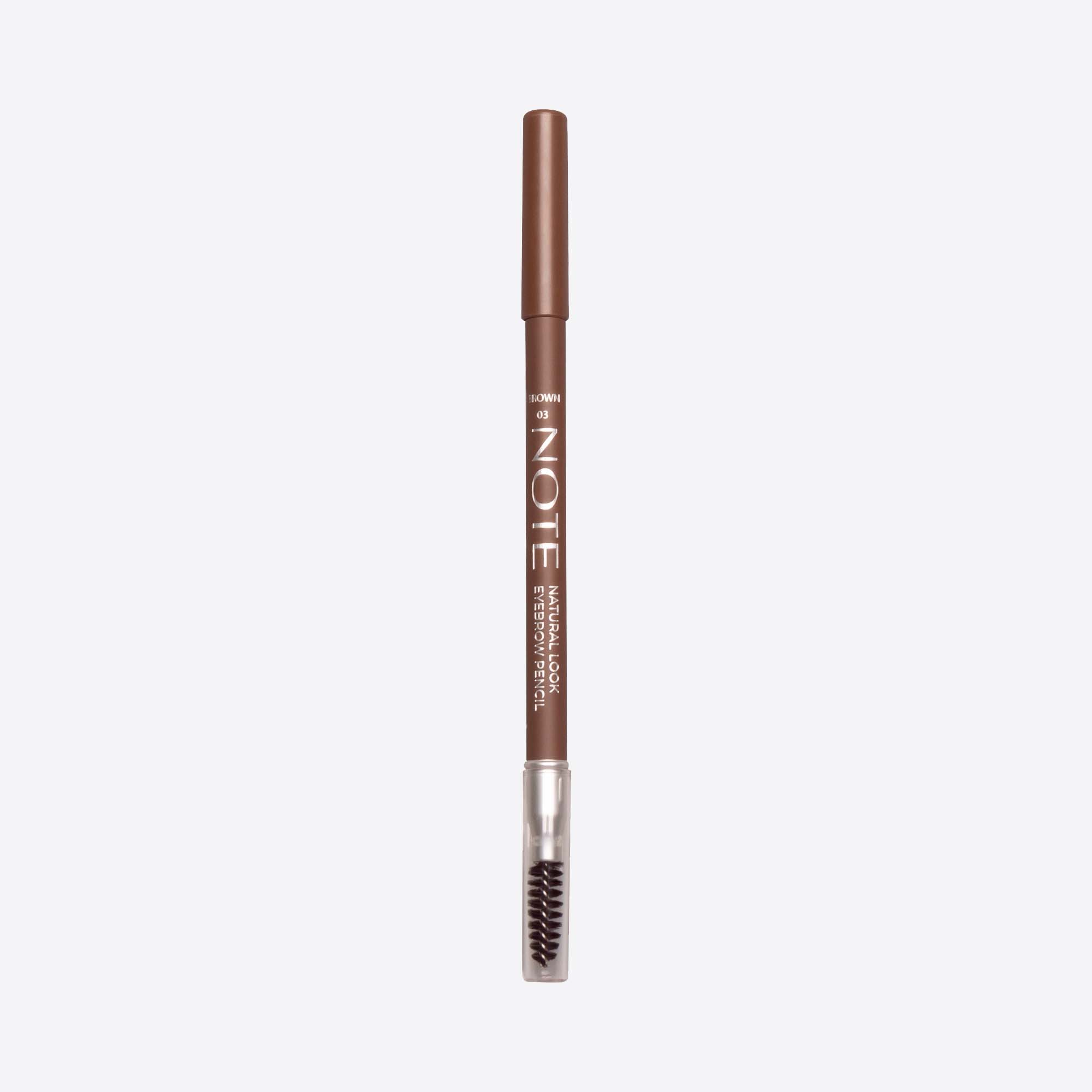 Note Natural Look Eyebrow Pencil - 03 Brown