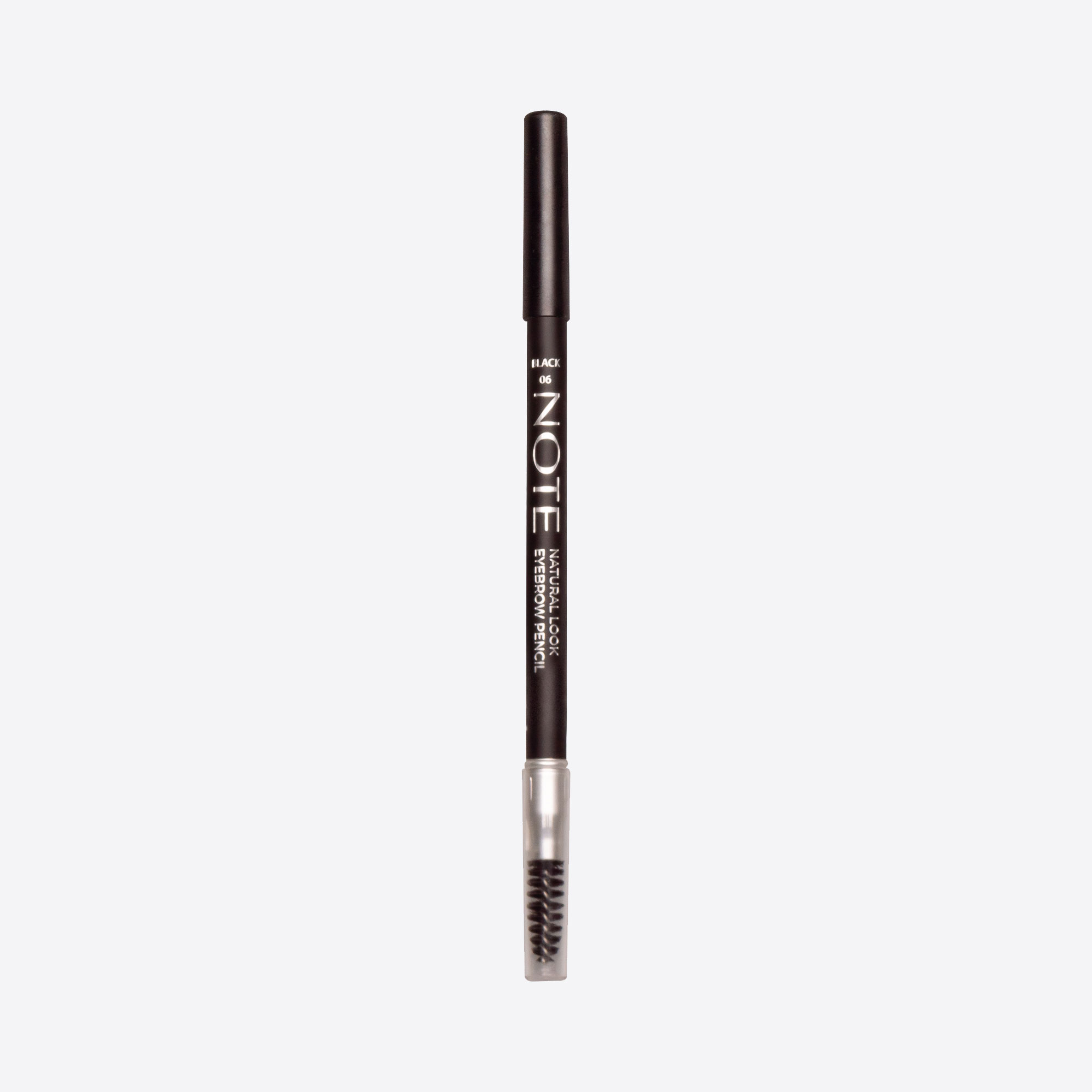 Note Natural Look Eyebrow Pencil - 06 Black