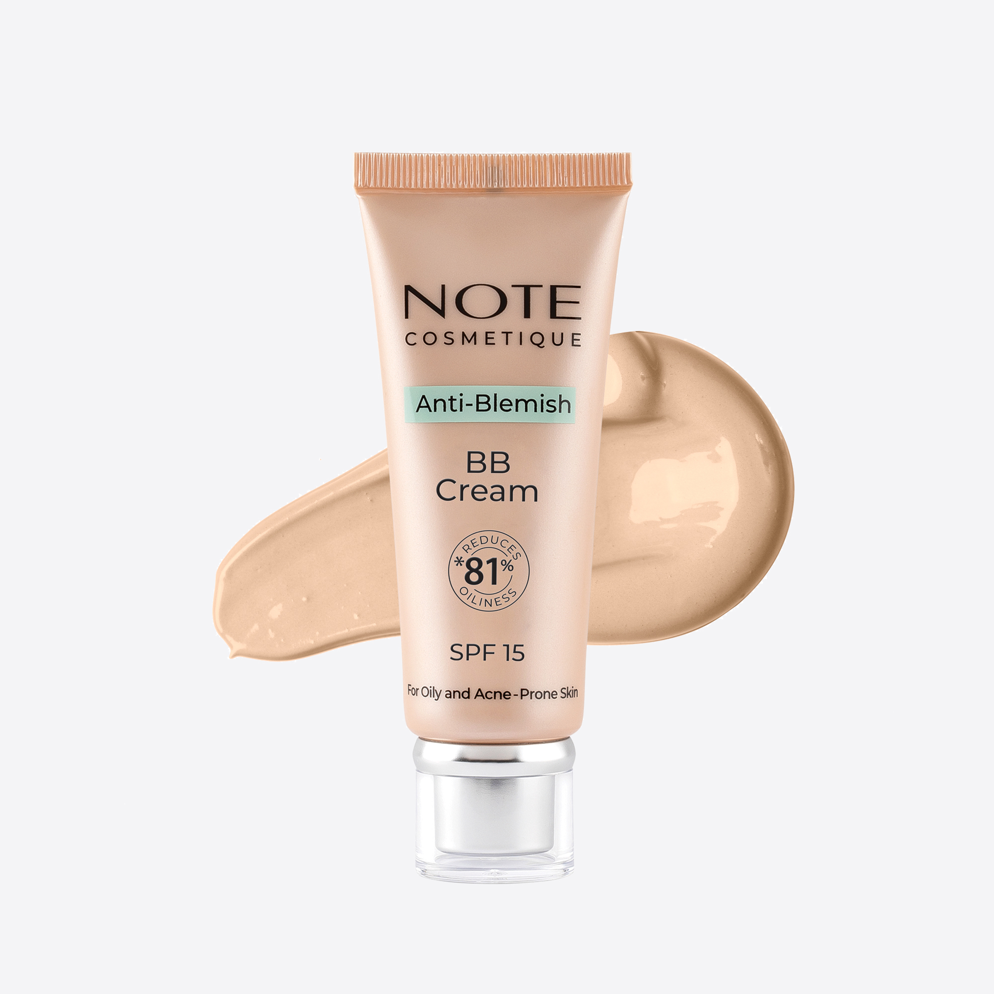 Note BB Cream Anti-Blemish - 01 Soft Ivory