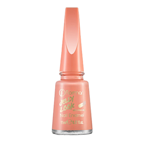 Flormar Nail Enamel Jelly Look - JL02 Salmon Pink