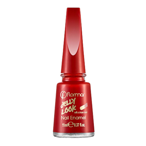 Flormar Nail Enamel Jelly Look - JL04 Scarlet