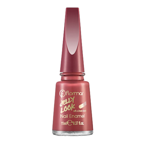 Flormar Nail Enamel Jelly Look - JL06 Amaranth