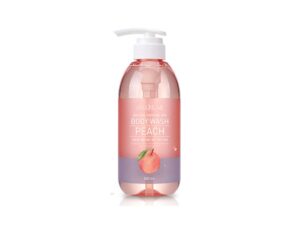 Around Me Natural Perfume Vita Body Wash Peach 500ml