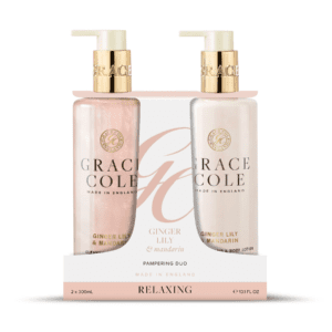 Grace Cole Ginger Lily & Mandarin Moisturising Hand Care Pampering Duo