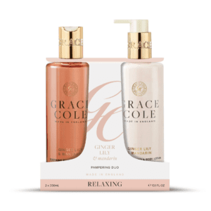 Grace Cole Ginger Lily & Mandarin Moisturising Body Care Pampering Duo