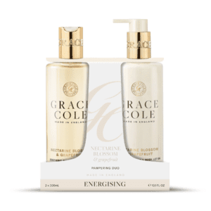 Grace Cole Nectarine Blossom & Grapefruit Body Care Pampering Duo