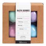 IDC Institute Bath Bombs Pure Energy Box Multi Color 4*70g