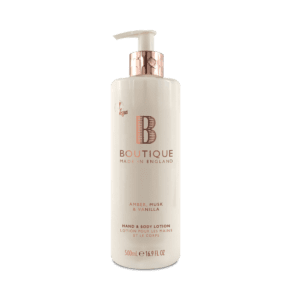 Boutique Amber Musk & Vanilla Hand & Body Lotion 500ml