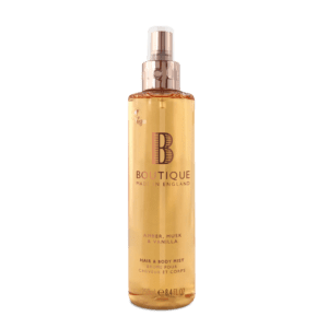 Boutique Amber Musk & Vanilla Hair & Body Mist 250ml