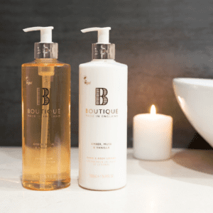 Boutique Amber, Musk & Vanilla Hand Care Duo