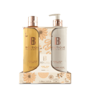 Boutique Amber, Musk & Vanilla Body Care Duo