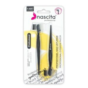 Nascita Eyebrow Razor Set With Brush