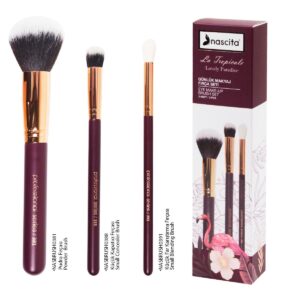 Nascita Daily Make-up Brush Set "La Tropicale" 3 pcs