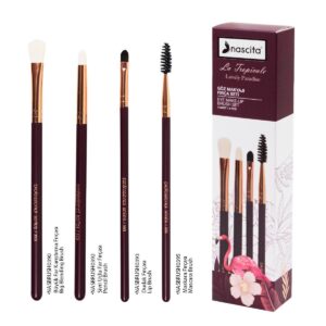 Nascita Eye Make-up Brush Set "La Tropicale" 4 pcs