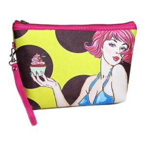 Nascita Makeup Bag With Mirror And Zipper