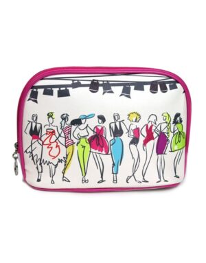 Nascita Makeup Bag With Mirror And Zipper