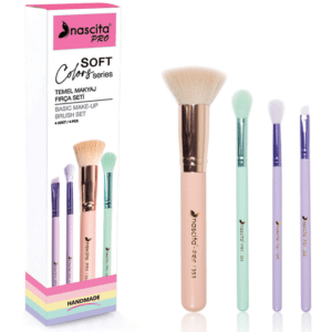 Nascita Soft Colors Series Daily Make-up Brush Set