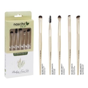 Nascita Eco Recyclable Series Eye Make-up Brush Set 5 pcs