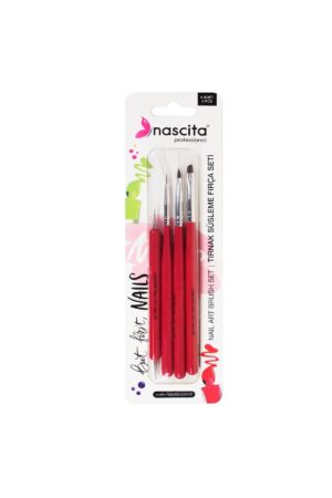 Nascita Nail Art Brush Set 4 pcs