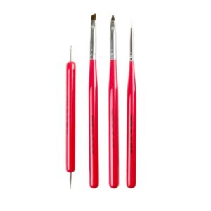 Nascita Nail Art Brush Set 4 pcs