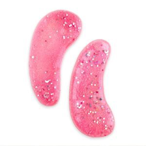 IDC Institute Glitter Eye Pads Pink