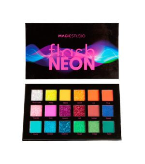 Magic Studio Neon Palette 18 Eyeshadows