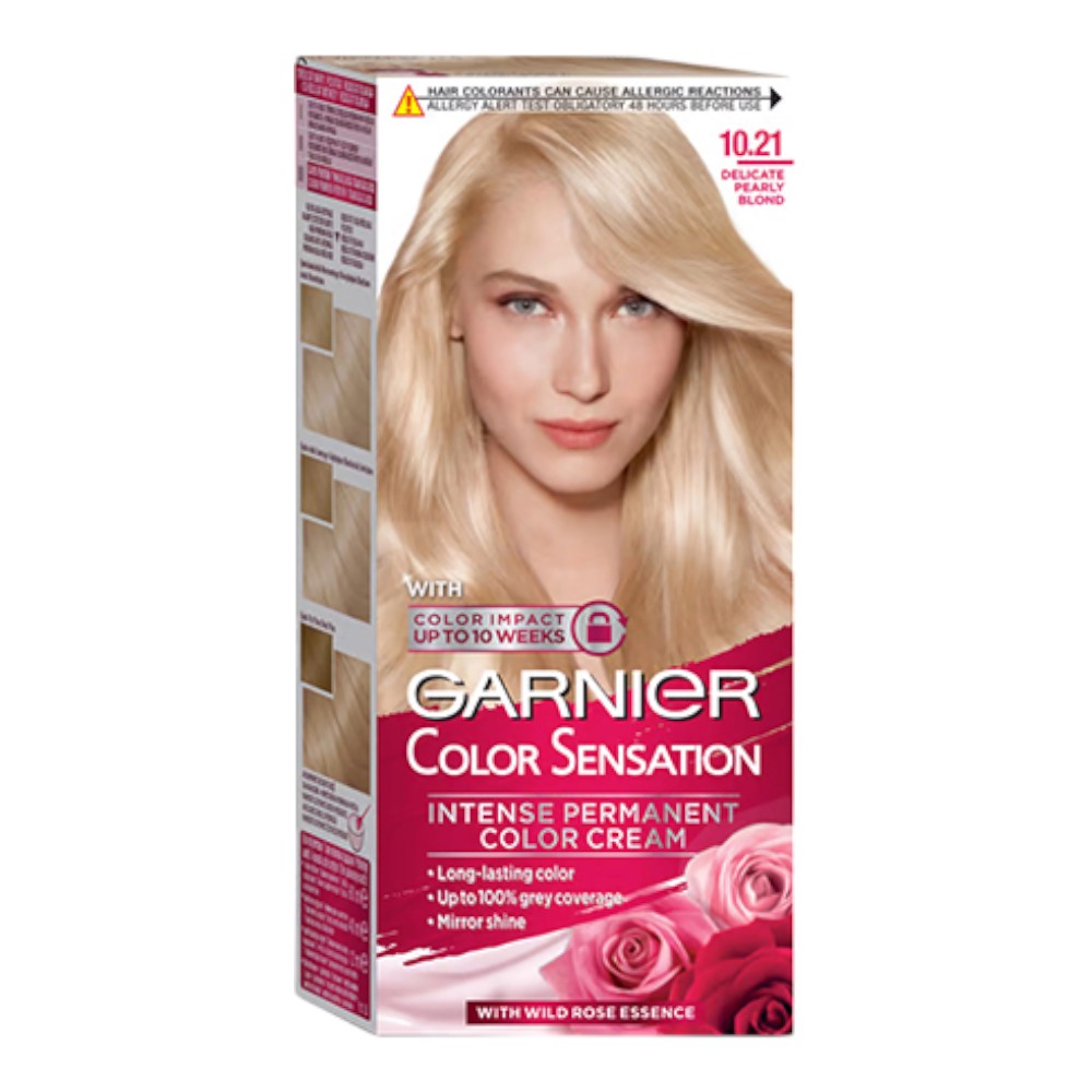 Garnier Color Sensation Hair Color Cream - 10.21 Delicate Pearly Blond
